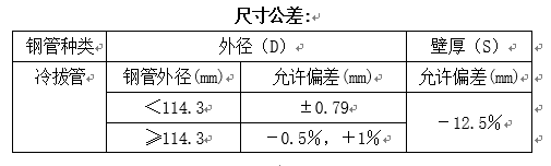 套管和油管用無縫鋼管 套管和油管用無縫鋼管